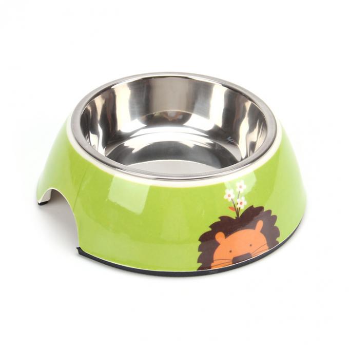 180ml Dog Bowl with Four Colors Stainless Steel Dog Bowl