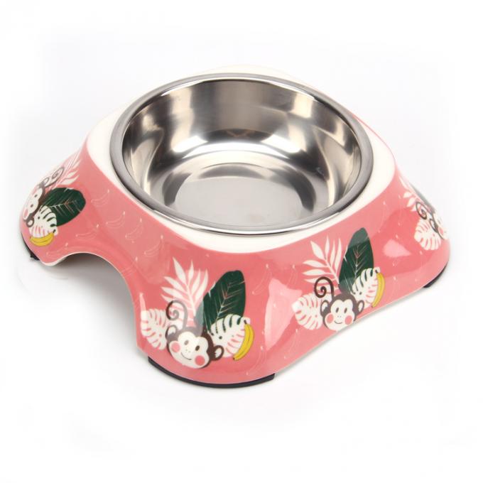 New Design 180ml Wholesale Melamine Pet Food Bowl with Four Colors