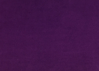 Purple Stretch Corduroy Fabric Breathable Cloth / Dress Fabric