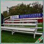 UV Protection Retractable Plastic / Aluminum Bleacher Football Stadium Chairs