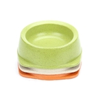  				Eco-Friendly Bamboo Pet Bowl for Dog and Cat Feed 	        