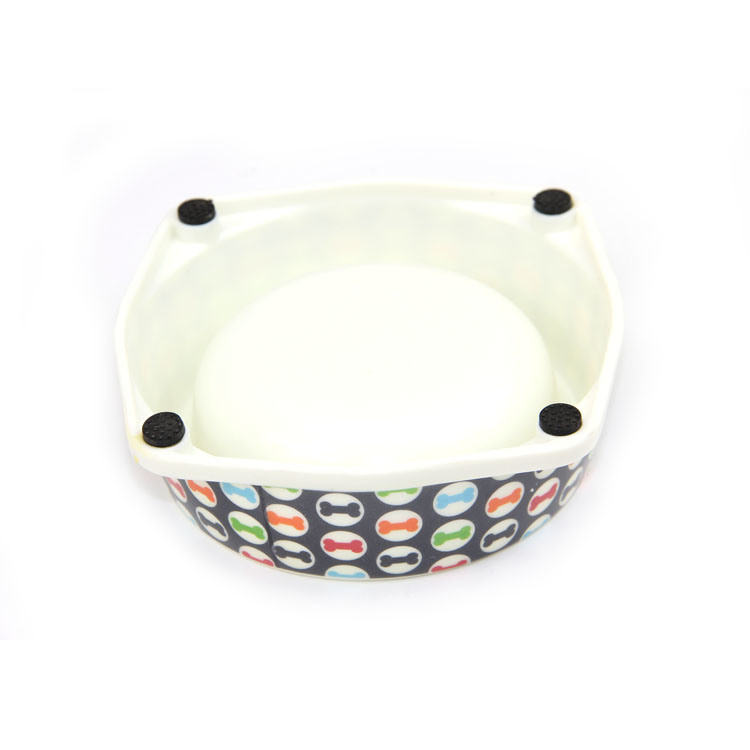  				Anti-Ant Pet Bowls for Dogs Cats Round Plastic Water Food Feeder Dish Waterer 	        