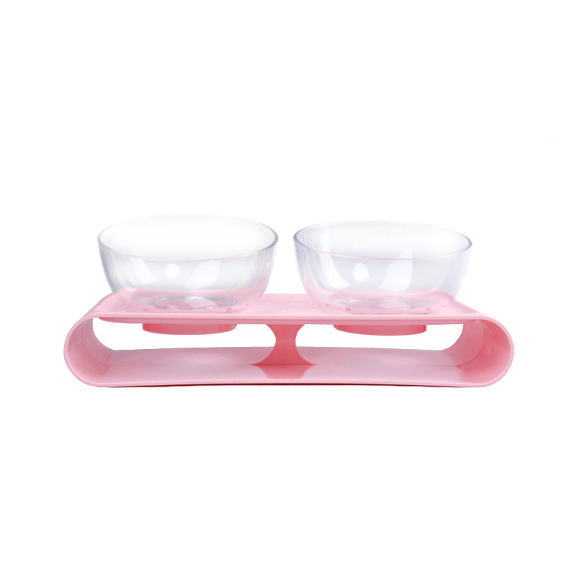  				Cat Food Bowl for Relief of Whisker Fatigue Pet Food & Water Bowls Set of 2 	        