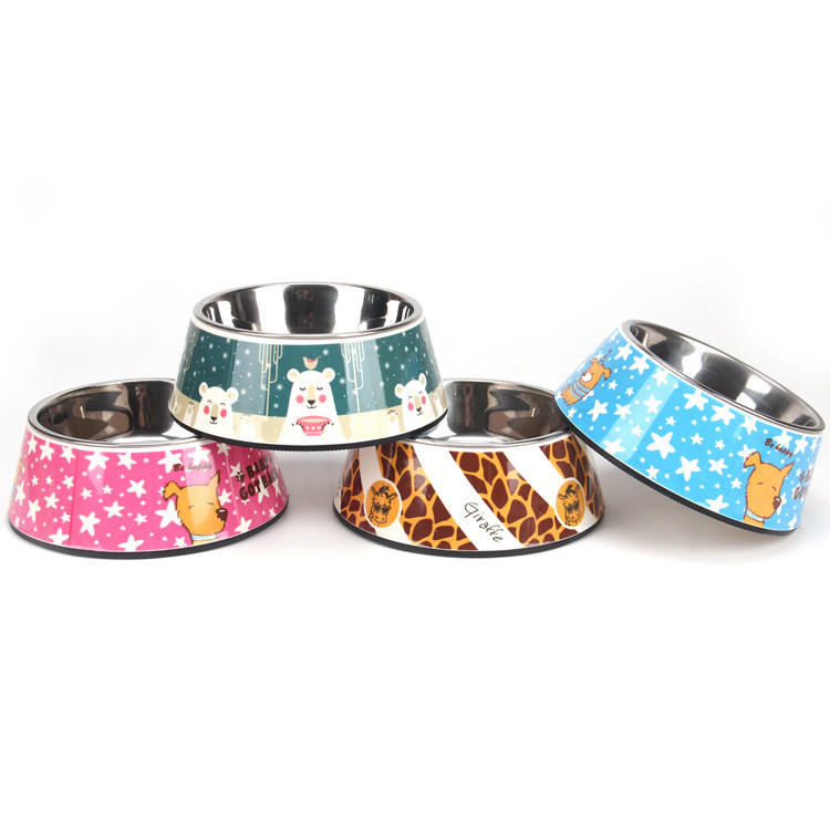  				Pet Food Bowl Stainless Steel Dog Bowl for Food Feeding 	        