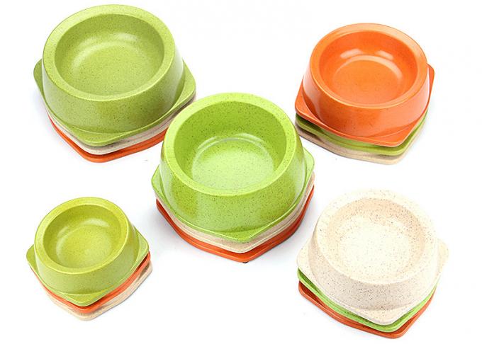 Excellent Material Bamboo Three Size Dog Food Bowl