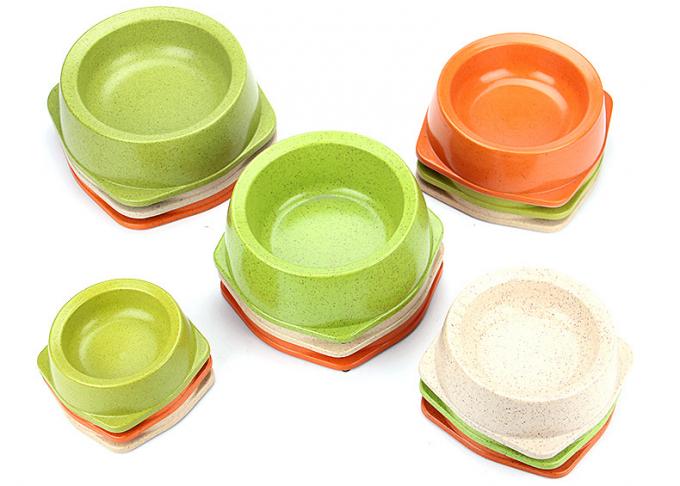 New Style Pet Shop Bamboo Fiber Pet Bowl Cat Bowl