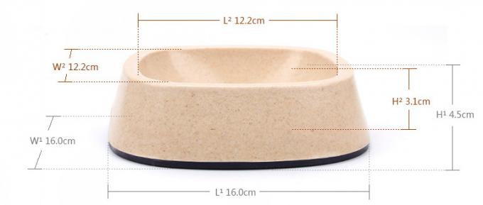 Excellent Material Hot Product Bamboo Dog &Cat Feeder Food Bowl