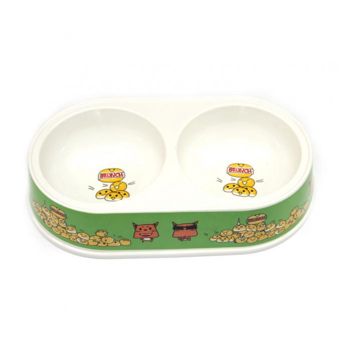 Double Pet Food Bowl Melamine Cat&Dog Bowl