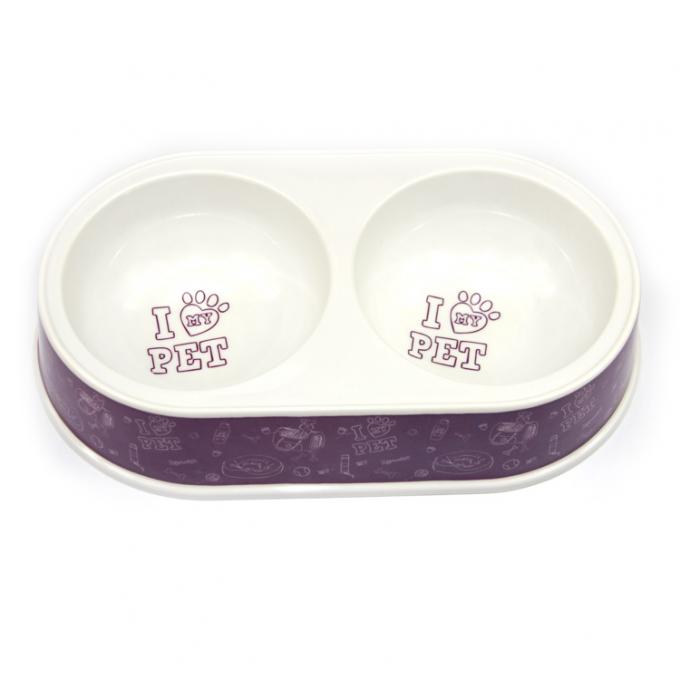 Double Pet Food Bowl Melamine Cat&Dog Bowl