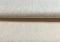 White / Beige Comfortable Stretch Corduroy Fabric High End Apparel Fabric