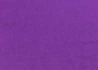 Purple Stretch Corduroy Fabric Breathable Cloth / Dress Fabric