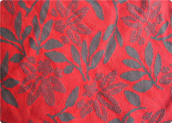 Lightweight Red Jacquard Dress Fabric Apparel Fabric By The Yard