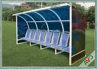 OEM Soccer Field Equipment Portable Football Substitute Bench For Vip Seats