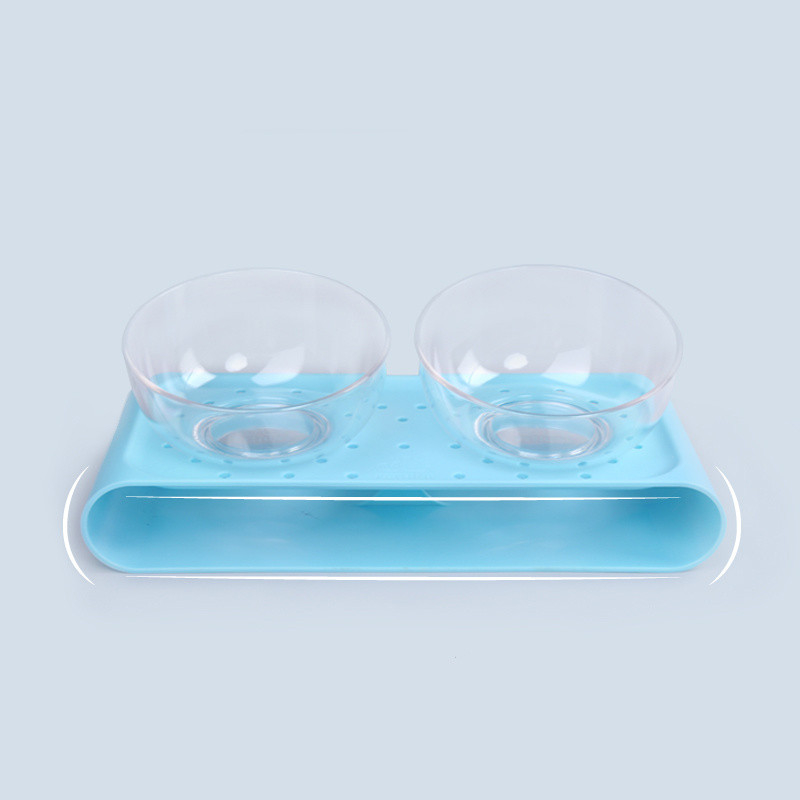  				The Dog Feeder and Cat Raised Pet Bowls for Small to Medium Dogs and Cats 	        