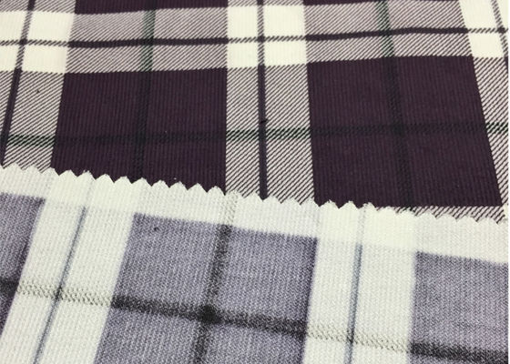 100% Cotton Ribstop Stripe 21w Stretch Corduroy Fabric