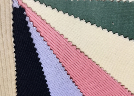 Un bon prix. Matériel coloré 6w 8w 9w 11w de tissu de velours côtelé de bout droit de Spandex en ligne