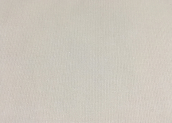 Un bon prix. Tissu à extrémité élevé d'habillement de bout droit tissu confortable blanc/beige de velours côtelé en ligne