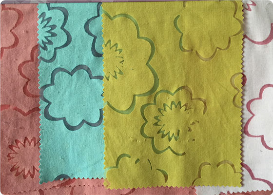Garment / Sofa / Shirt Custom Printed Fabrics Floral Apparel Fabric