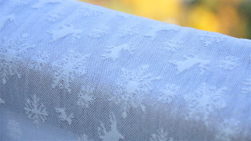 Comfortable Cotton / Polyester Unique Upholstery Fabric Home Textile Fabric
