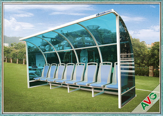 Weather Resistant Soccer Field Equipment Mobility Aluminum Soccer Coach Seat