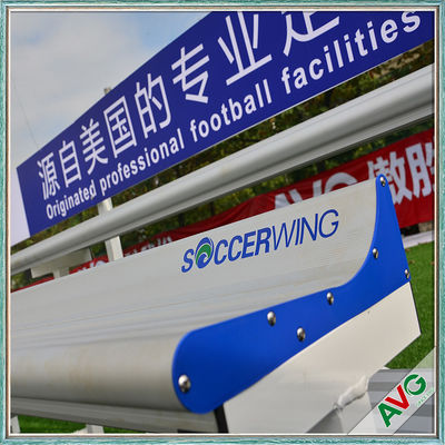 UV Protection Retractable Plastic / Aluminum Bleacher Football Stadium Chairs