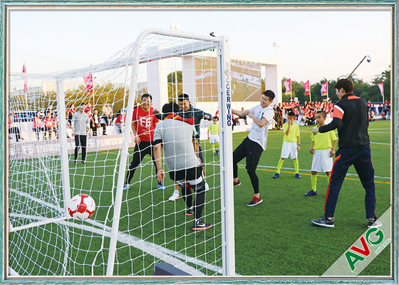 Un bon prix. Professionnel vie du football de 7/5/3/11 hommes longue de but de but en aluminium du football en ligne