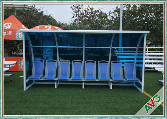 OEM Soccer Field Equipment Portable Football Substitute Bench For Vip Seats test123
