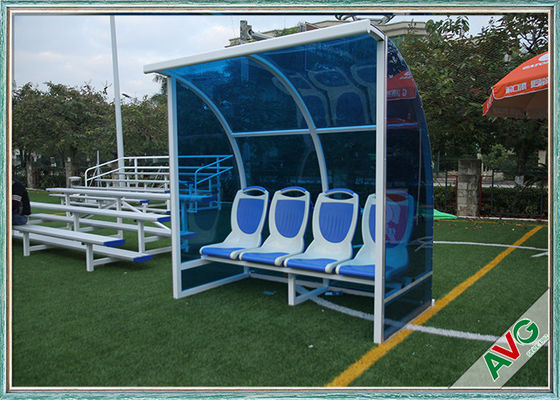 Un bon prix. Footballeur mobile Team Bench Seats With Shade d'équipement de terrain de football de stade en ligne