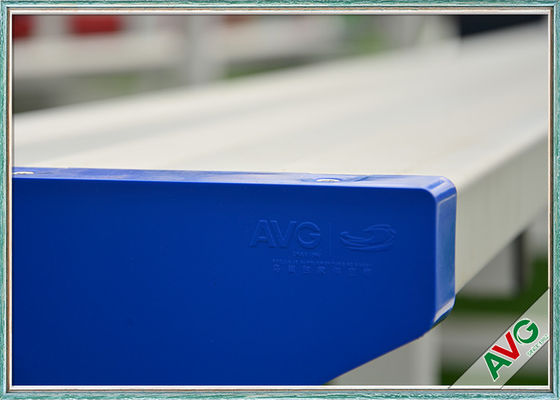 Indoor / Outdoor Soccer Field Equipment Grandstand Bleacher Seats Retractable