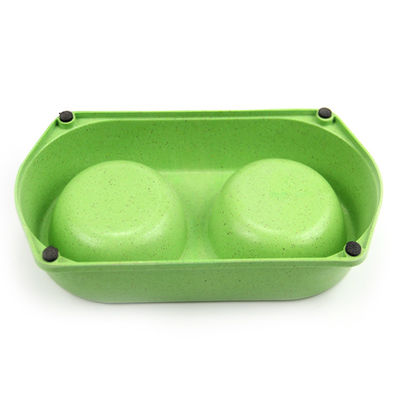  				Professional Made Colorful Attractive Bamboo Pet Feeder Bowl 	        