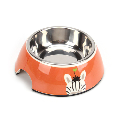ราคาดี เป็นมิตรกับสิ่งแวดล้อมพลาสติกเมลามีน Pet Feeding Bowl Dog Bowl Stainless ออนไลน์