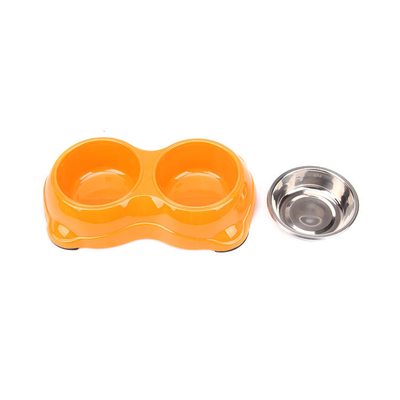 Good price  				Stainless Steel Double Pet Dog Bowl Water Feeder Bowls 	         online