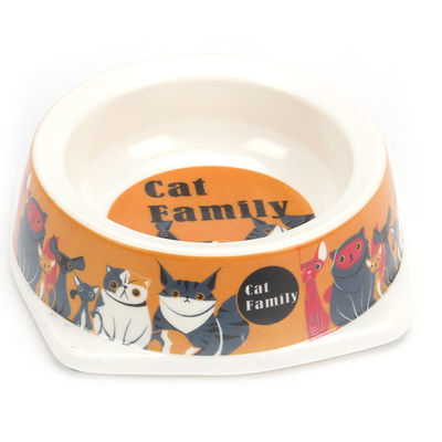 Harga yang bagus Anti Ant Pet Bowl untuk Anjing Kucing Bulat Plastik Air Makanan Feeder Piring Waterer daring