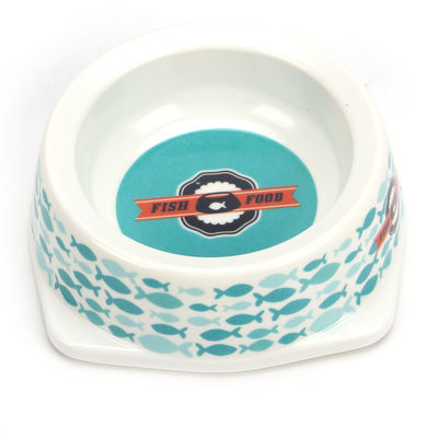  				Anti-Ant Pet Bowls for Dogs Cats Round Plastic Water Food Feeder Dish Waterer 	        