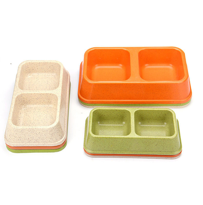 Good price  				Double and Colorful Bamboo Sublimation Big or Large Dog Pet Food&Water Bowl 	         online