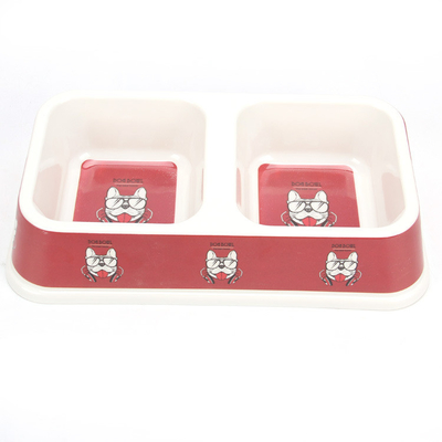 Good price  				Double Plastic Dog&Cat Food Water Bowl with The Good Quality 	         online