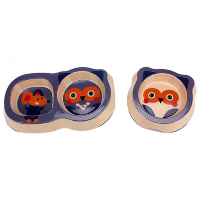  				Cute and Nice Appearance Bamboo Pet Cat&Dog Feeding Bowl 	        