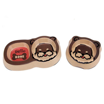  				Cute and Nice Appearance Bamboo Pet Cat&Dog Feeding Bowl 	        