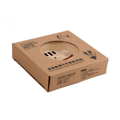  				Cute and Nice Appearance Bamboo Pet Cat&Dog Feeding Bowl 	        