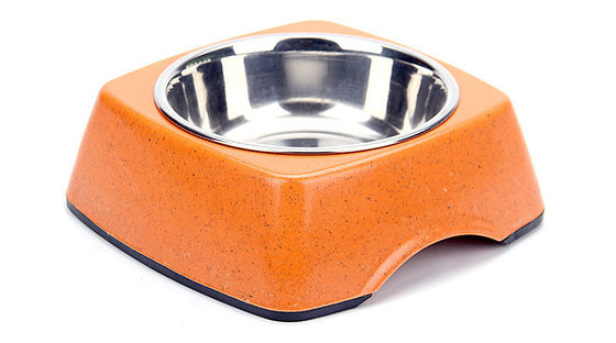  				Good Quality Bamboo and Stainless Steel Pure Natural Pet&Cat&Dog Feeding Food Bowl 	        