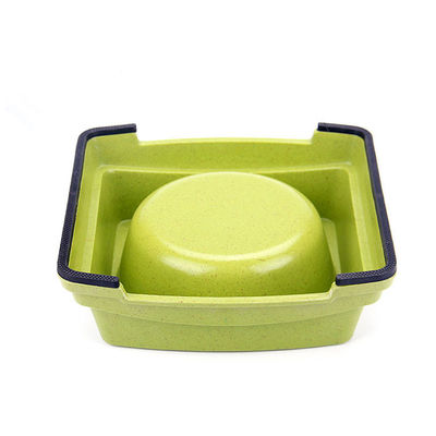  				Good Quality Wholesale Hot Selling Bamboo Stainless Steel Dog Puppy Feeding Food Bowl 	        
