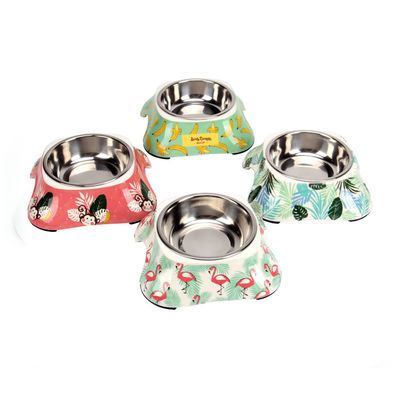  				Pet Cat Dog Food Bowls Stainless Steel & Plastic Bowls 	        